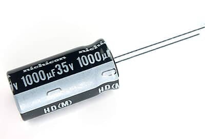 CAPACITOR 1000UF 35V