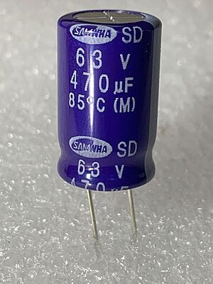 CAP 470MFD 63V