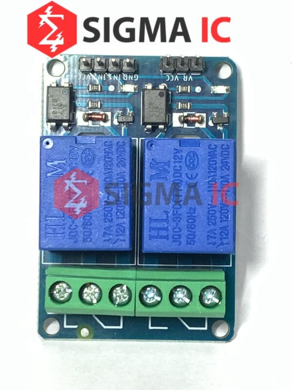 ADIY 2 CHANNEL RELAY BOARD 5V