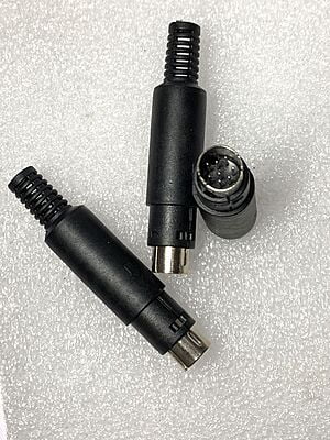 8 PIN MINI DIN MALE/CONNECTOR (PIN GP)