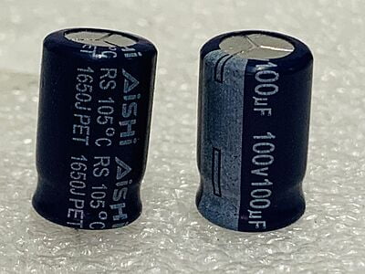 CAP 100UF 100V