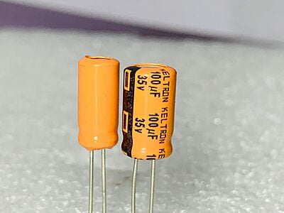 CAP 100UF/35V