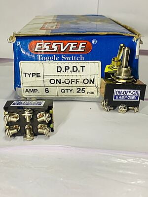 TOGGLE SWTICH DPDT