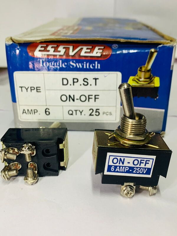 TOGGLE SWITCH DPST