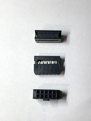 10 PIN FRC FEMALE CONNECTOR