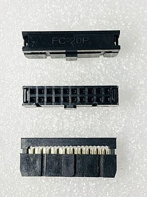 20 PIN FRC FEMALE CONNECTORS