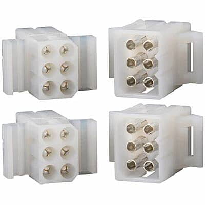 6PIN 393 MALE CONNECTOR