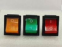 ROCKER SWITCH DPDT