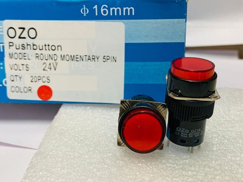 CNC PUSH BUTTON ROUND UNLATCH 24V