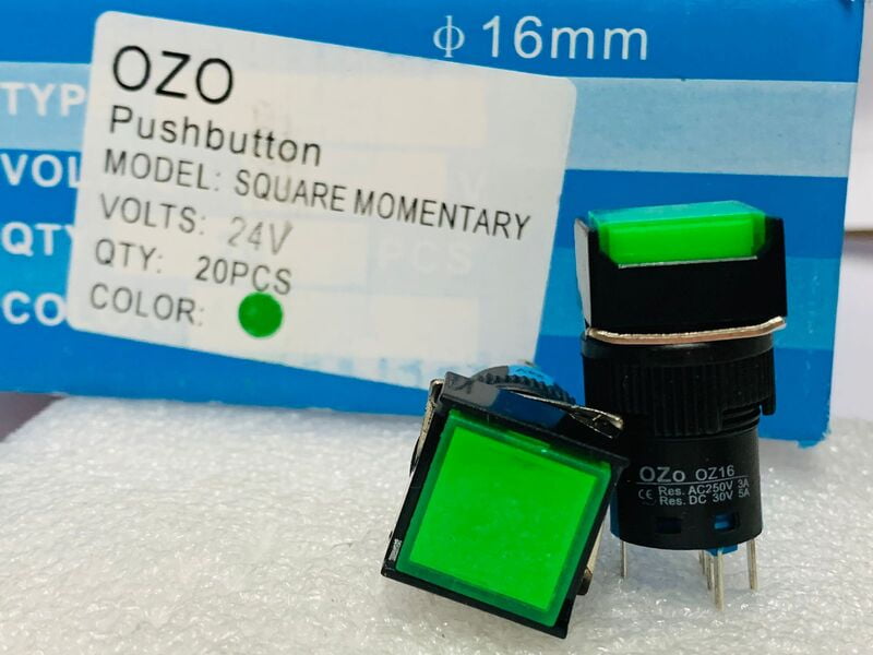 CNC PUSH BUTTON SQUARE UNLATCH 24V