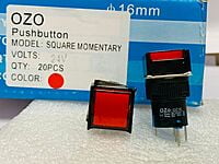 CNC PUSH BUTTON SQUARE UNLATCH 24V
