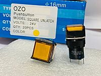 CNC PUSH BUTTON SQUARE UNLATCH 24V